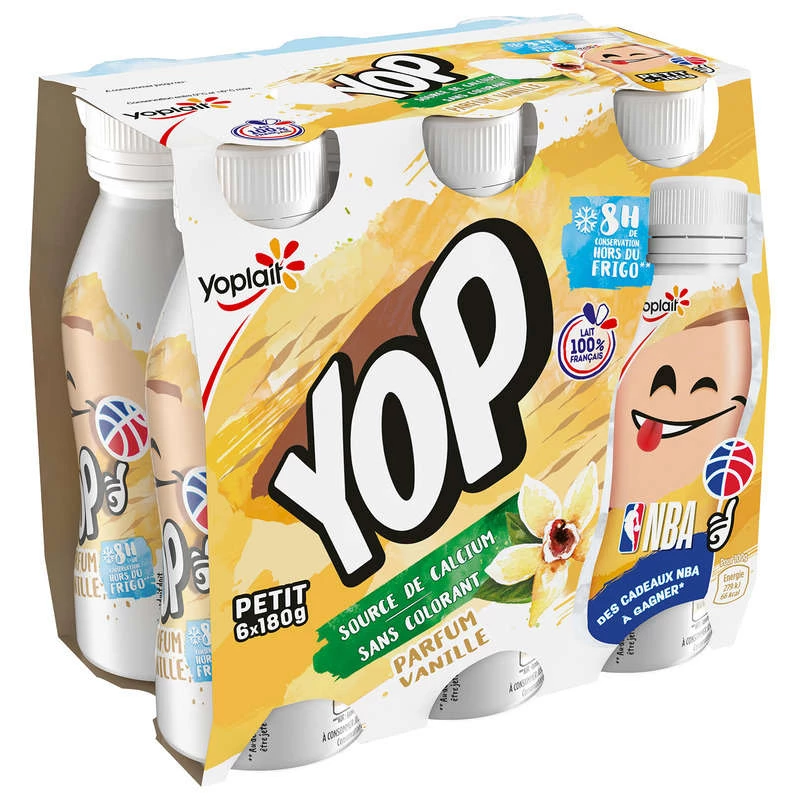Sữa Chua Uống Ptit Yop Vani 6x180g - Yoplait