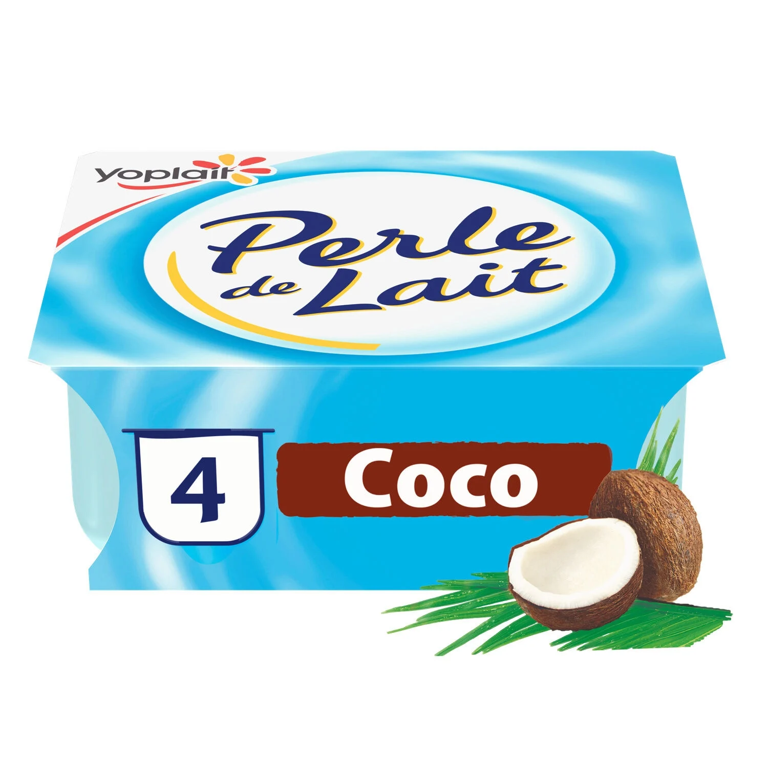 Sữa Chua Trân Châu Cốt Dừa 4x125g - Yoplait