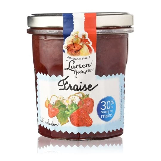 Gourmet and Light Strawberry Jam
Silver Medal at the Concours Général Agricole de Paris 2018 320g - LUCIEN GEORGELIN