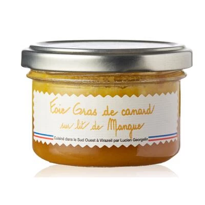 Spécialité De Foie Gras De Canard Sur Lit De Mangue 70g - LUCIEN GEORGELIN