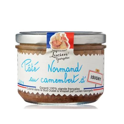 Pâté Norman Camembert D’isigny * 220g - LUCIEN GEORGELIN