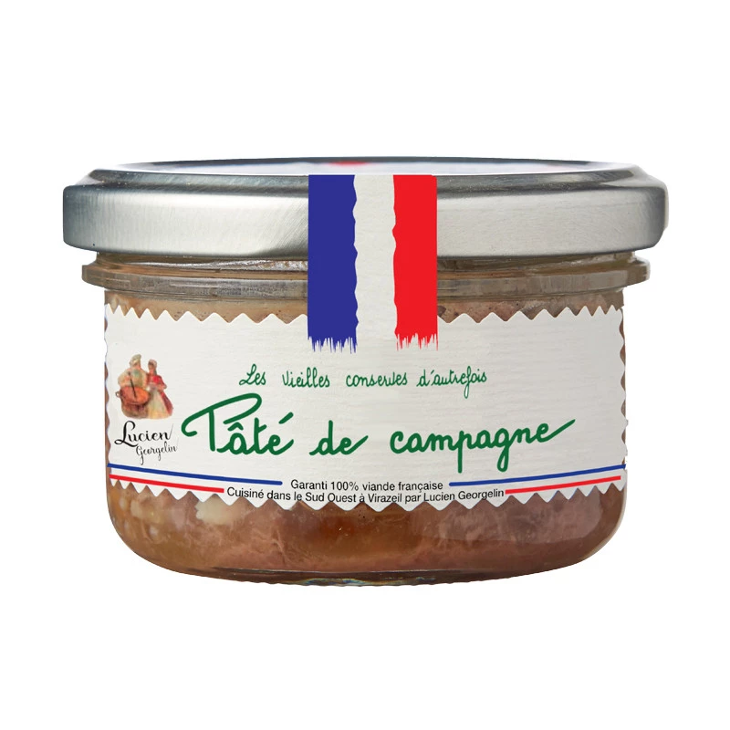 Country pâté with spices from around the world 70g - LUCIEN GEORGELIN
