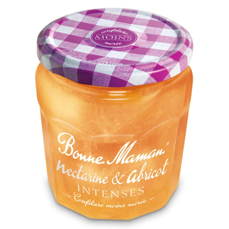 Grossiste Confiture Nectarine Abricot Intense 335g - BONNE MAMAN