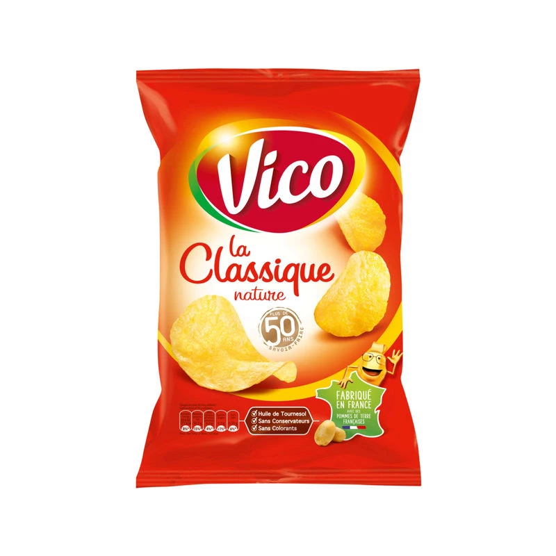 Natural Classic Chips, 135g - VICO