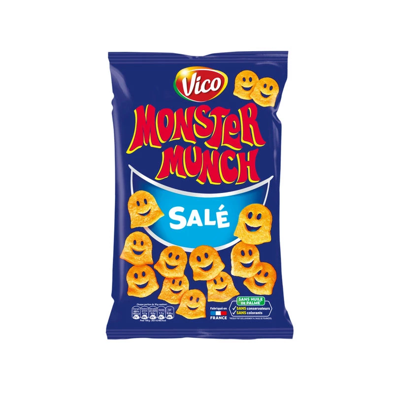 Chips Salé, 85g - MUNSTER MUNCH