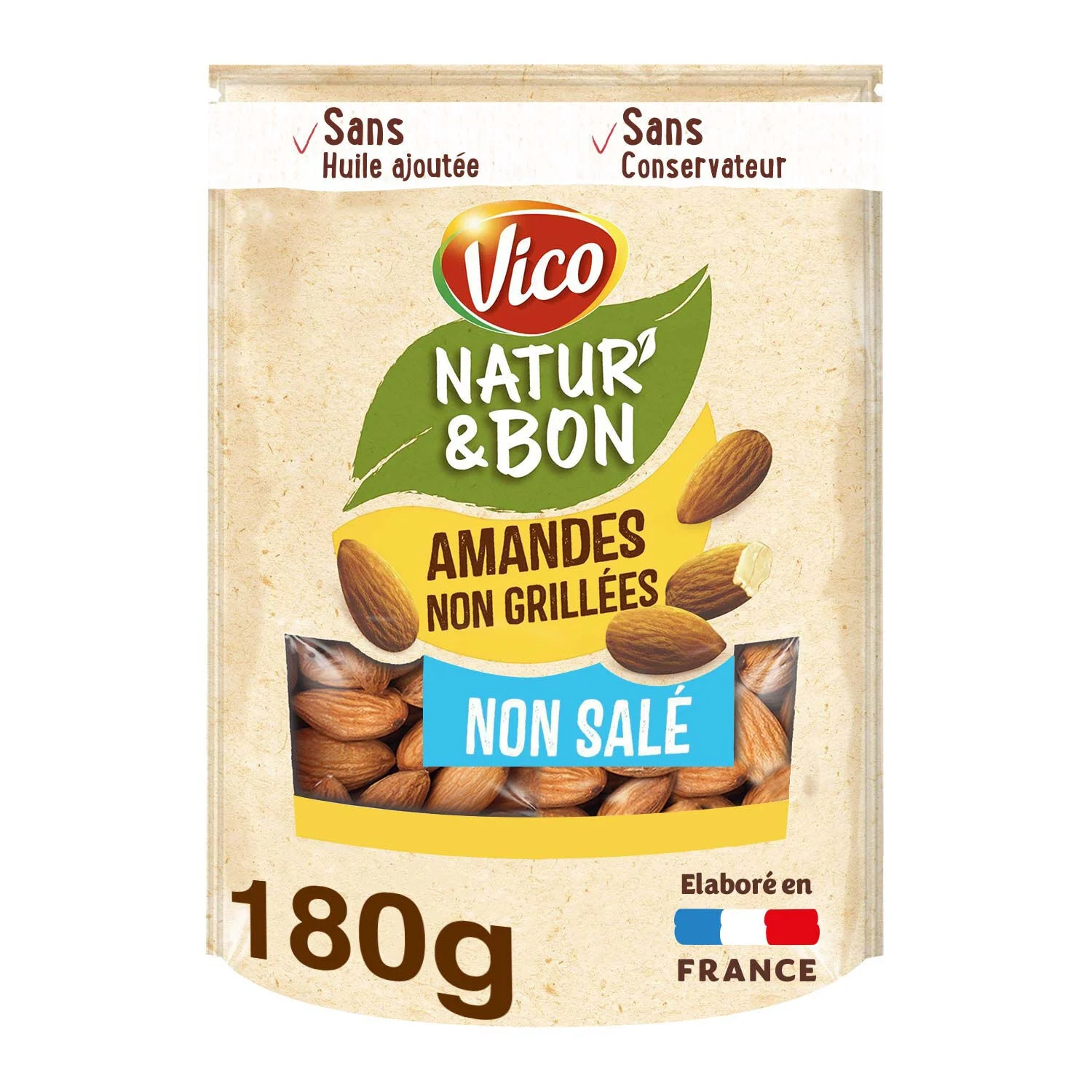 Natur Bon Almonds 180 G