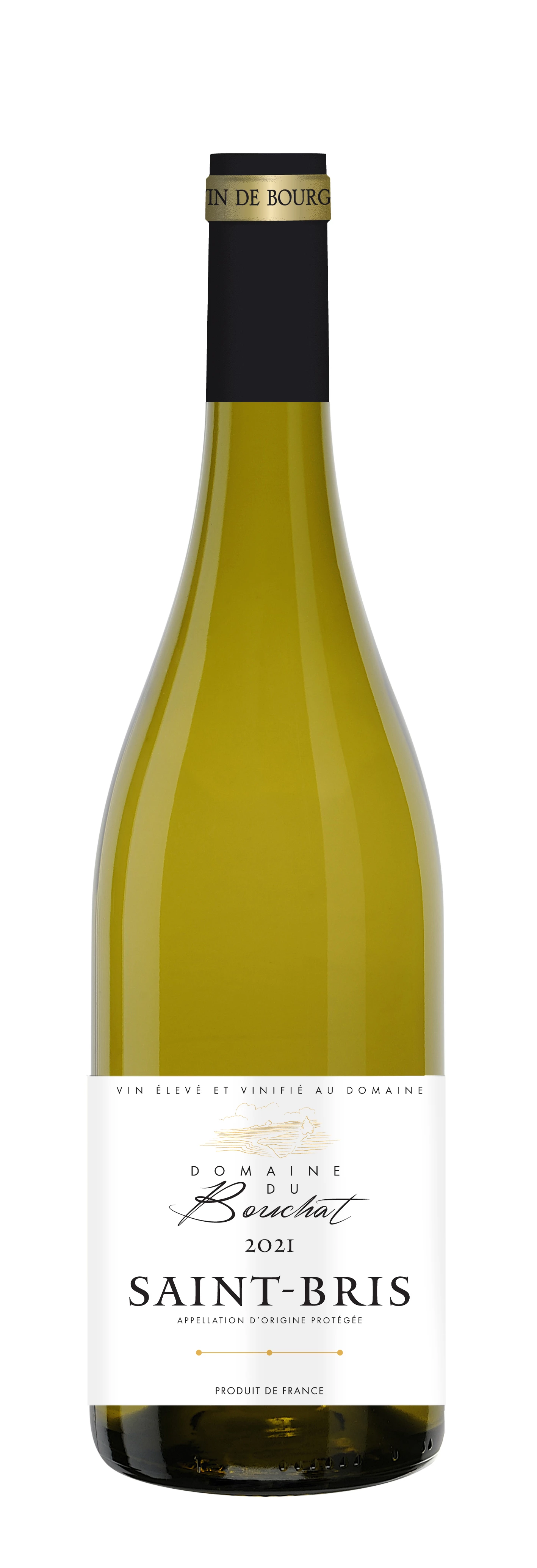 Vin Blanc de Bourgogne Saint-Bris 2021 12% 75cl - DOMAINE DU BOUCHAT