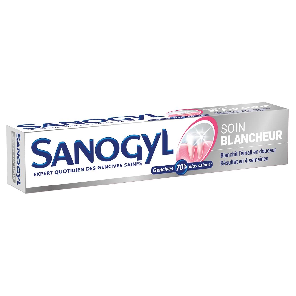 Dentifrice Blancheur Et Soin 75ml -sanogyl