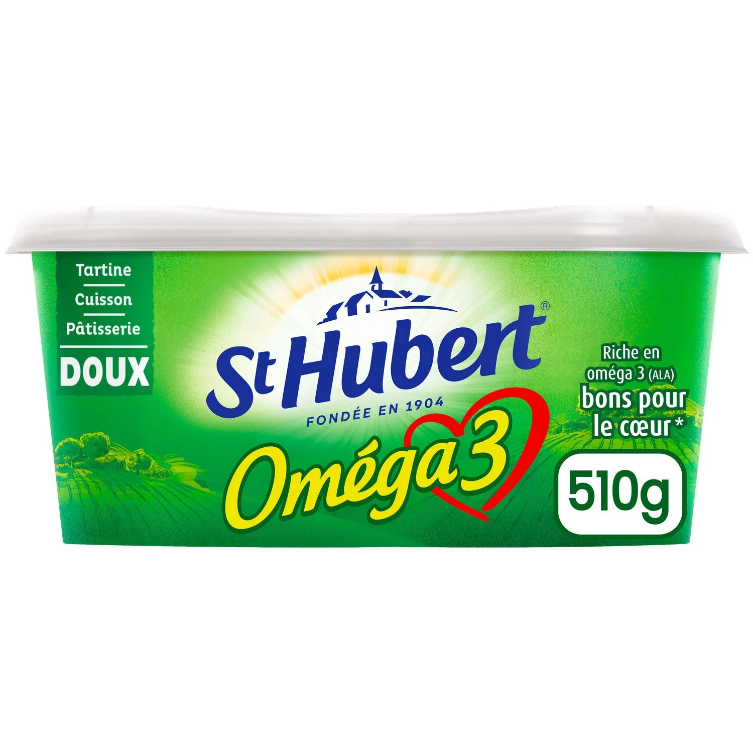 Margarine Doux Oméga 3 Tartine Et Cuisson 510g - St Hubert