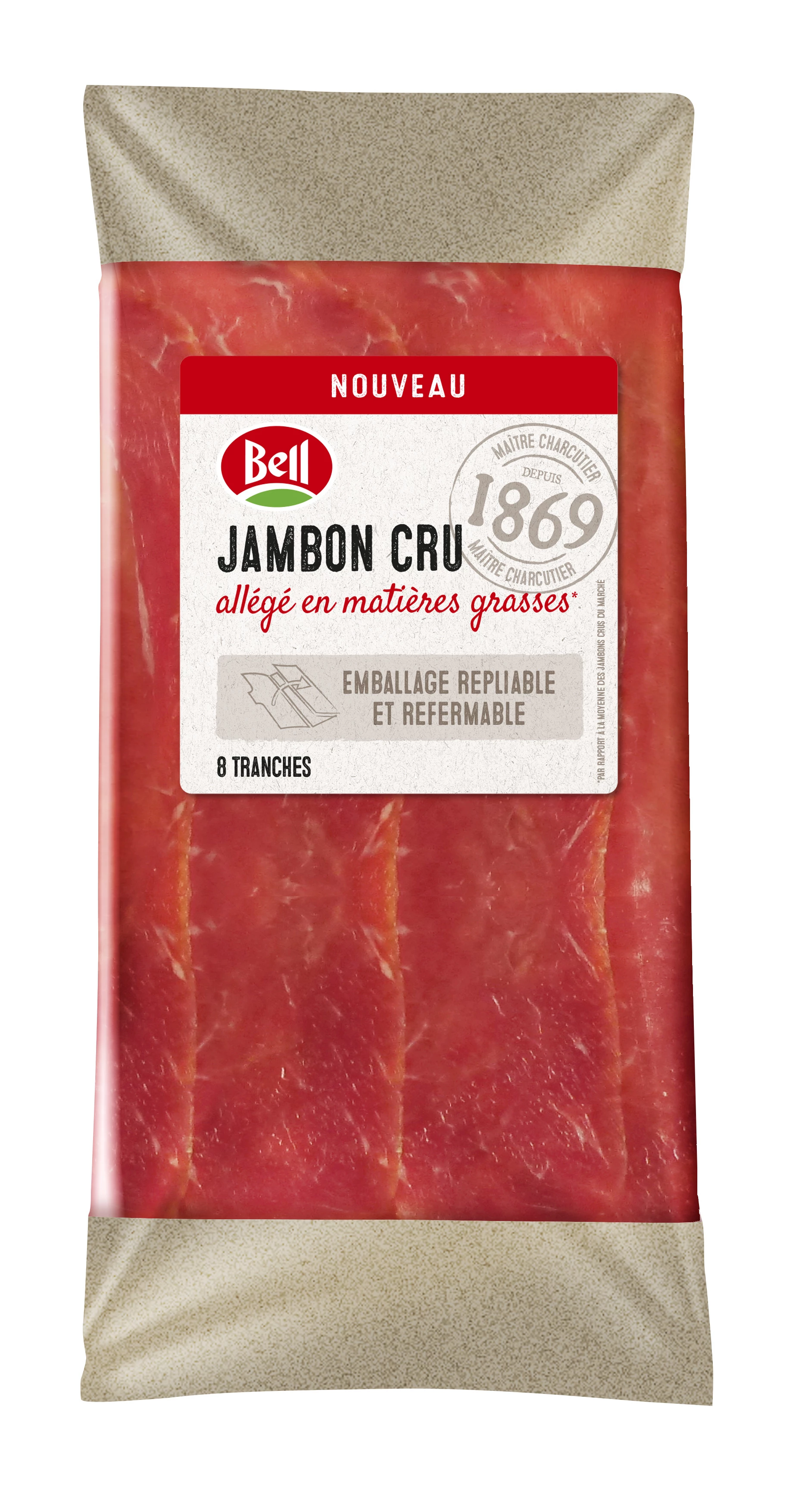 Jambon Cru, 80g - BELL