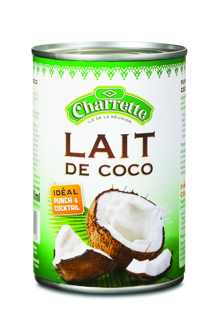 Lait De Coco Charrette ( 24 X 400 Ml ) - Charrette