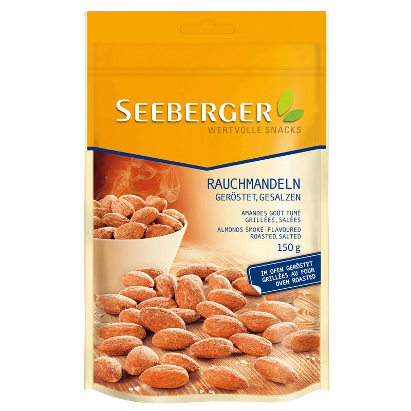 Smoked Almonds, 150g - SEEBERGER