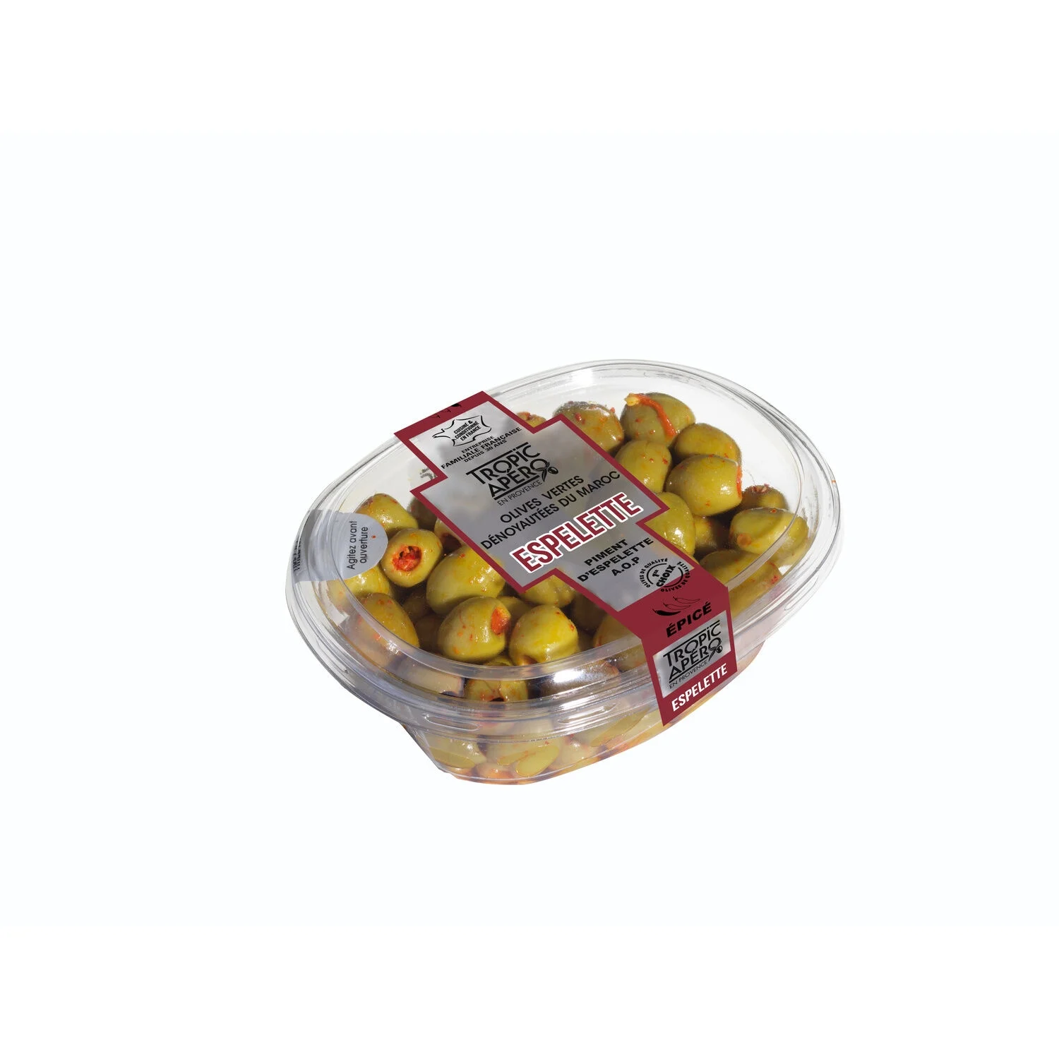 Olive V.piment Espelette 200g