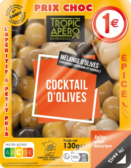 130g Olive Cocktail 1 Euro