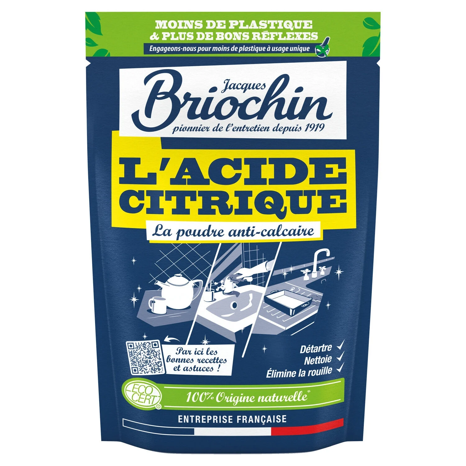 450g Acide Citrique Ecocert