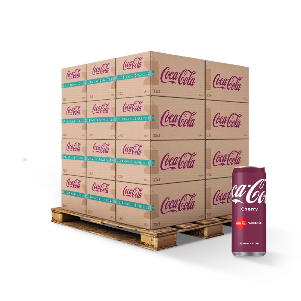 Refrigerante Cereja 33cl Fr X24 Slim - COCA-COLA