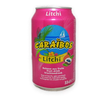 Caraïbos Litchi 33cl Fr X24 Fat - CARAIBOS