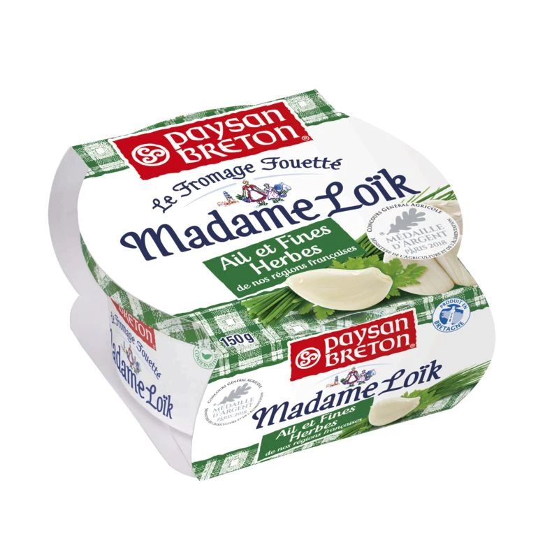 Madame Loik Whipped Cheese 150g - PAYSAN BRETON