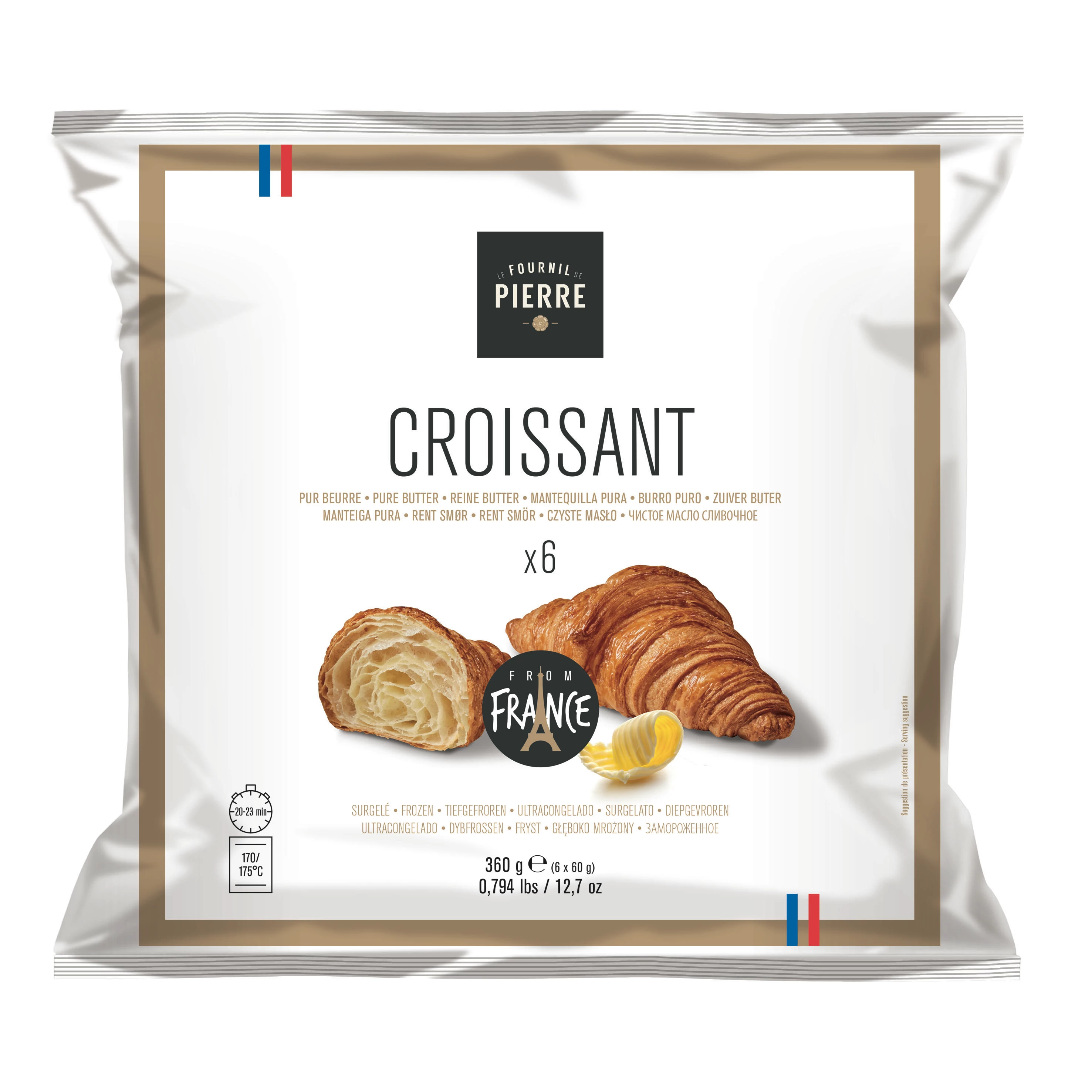 Croissants X6 Four Pierre 360g