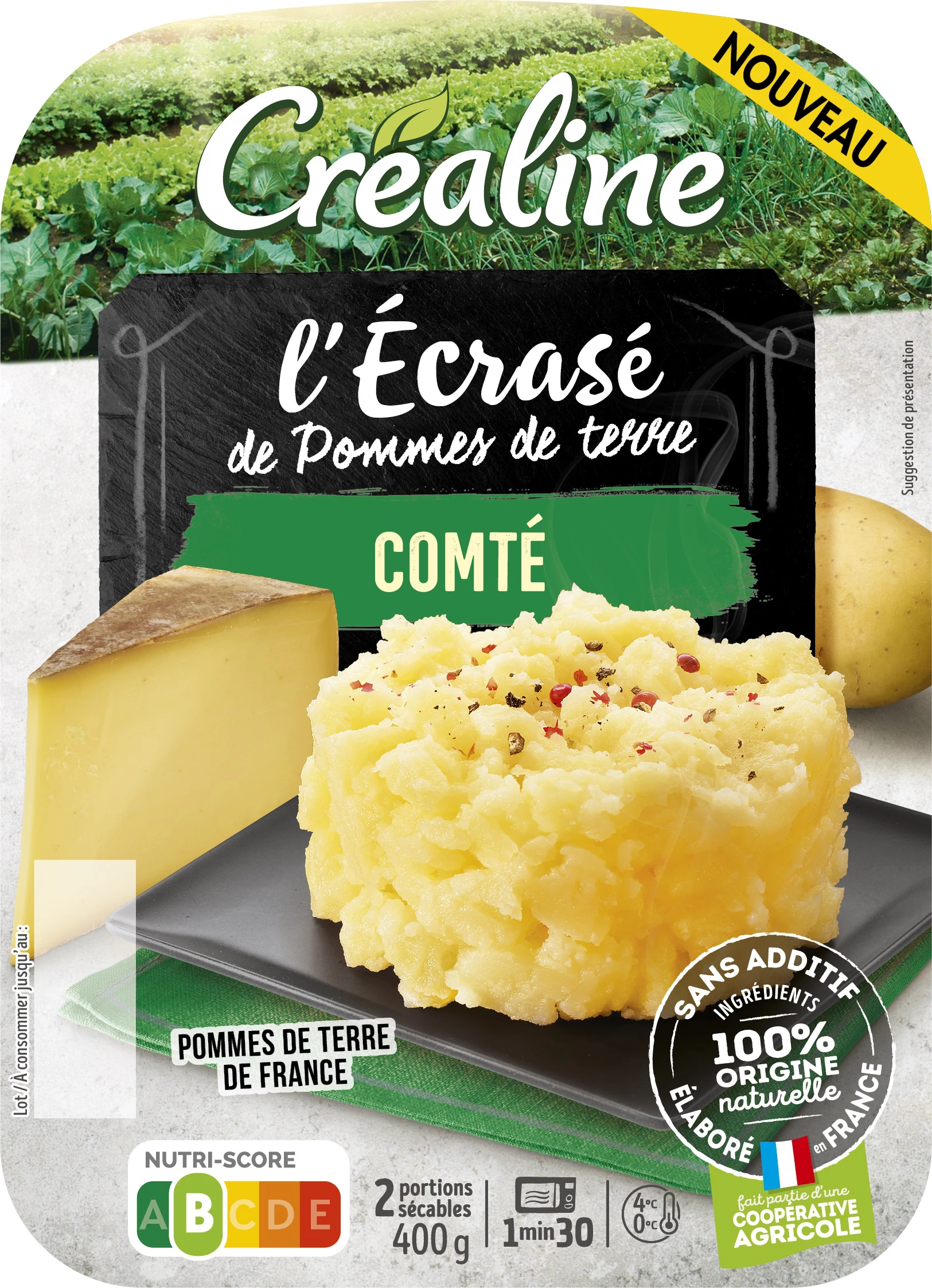 Mashed Potatoes With Comte Cheese 2x200g