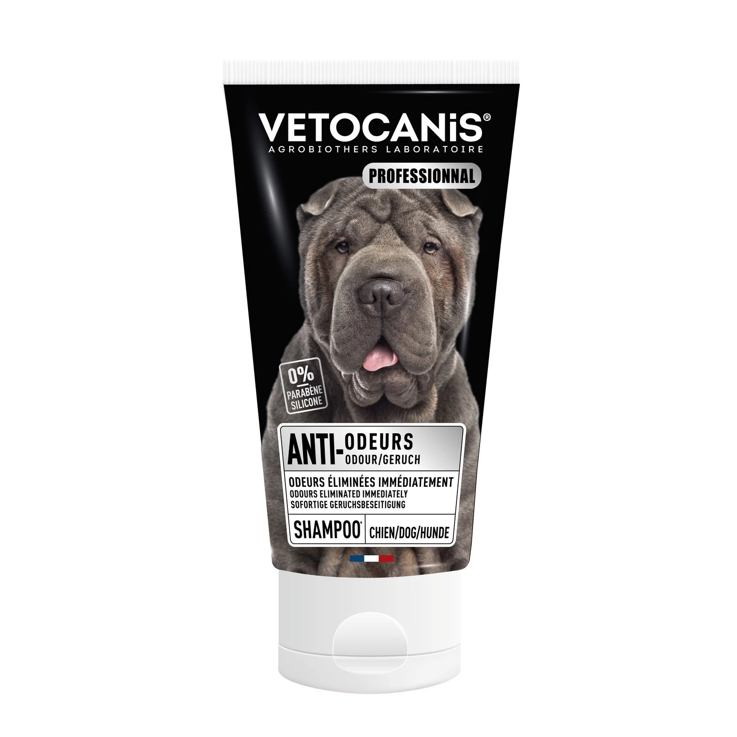Shampoing Pour Chien Anti-odeur, 300ml - Vetocanis