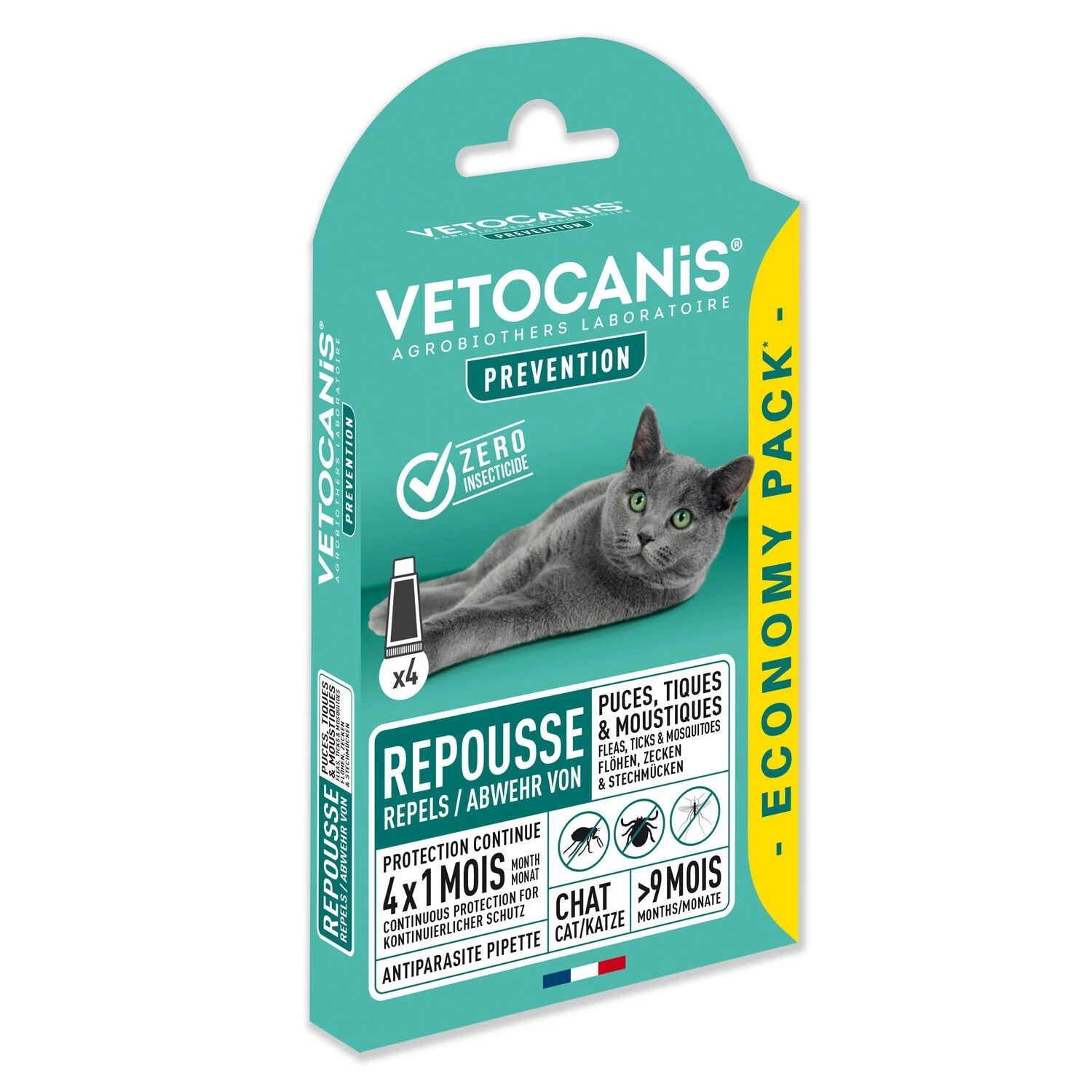 Solution Atp Pour Spot On Chat - Vetocanis