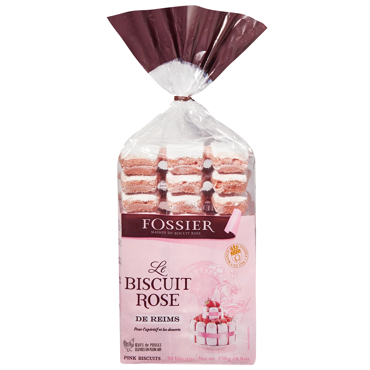 Sachet Biscuits Roses 250g - MAISON FOSSIER