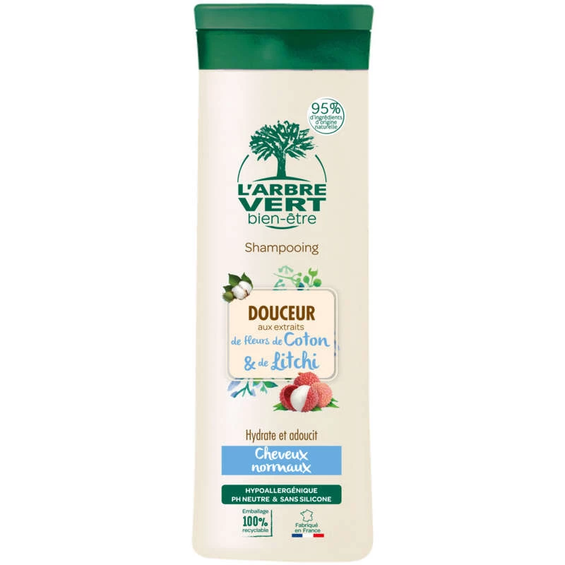 Gentle shampoo for normal hair 250ml - L'ARBRE VERT