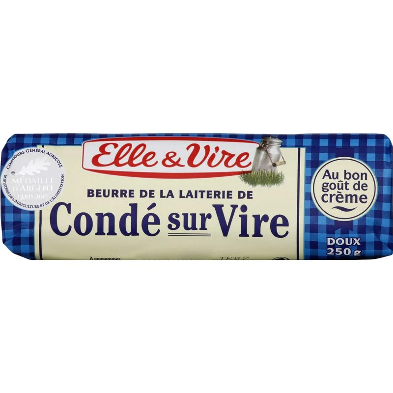 Ungesalzene Butter 250g - ELLE & VIRE