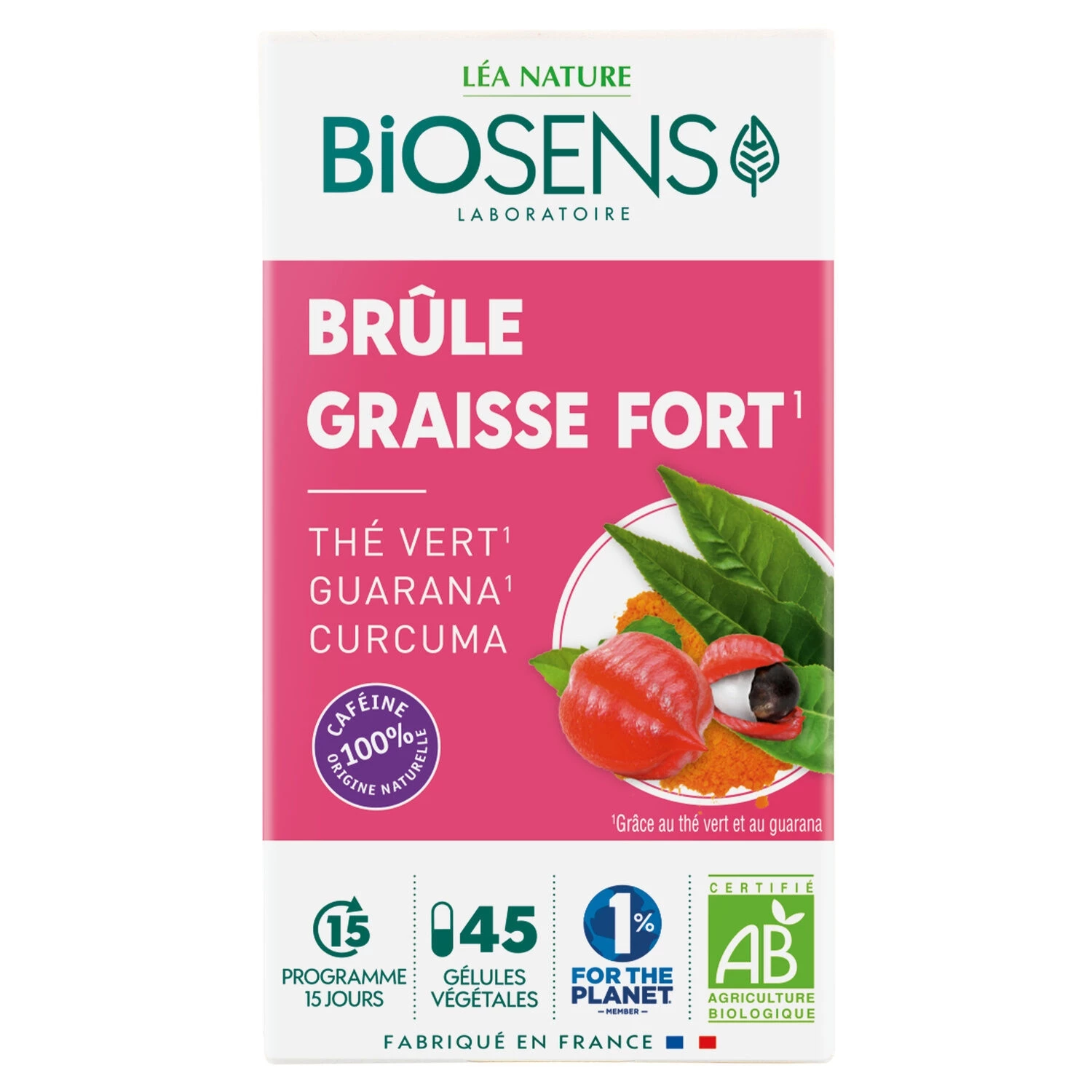 Complément Alimentaire Brule Graisse Fort Bio - Biosens