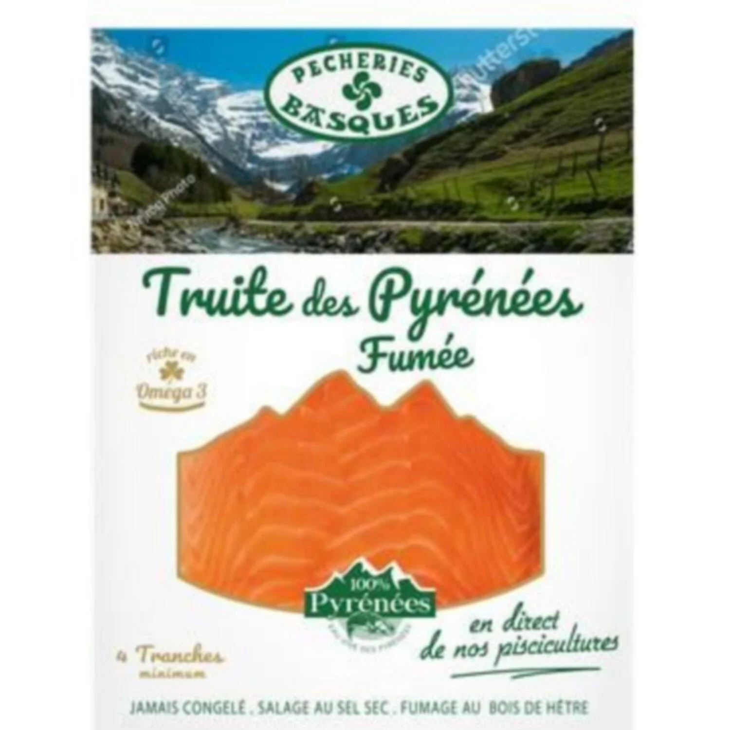 120g Truite Fumee Des Pyrenees