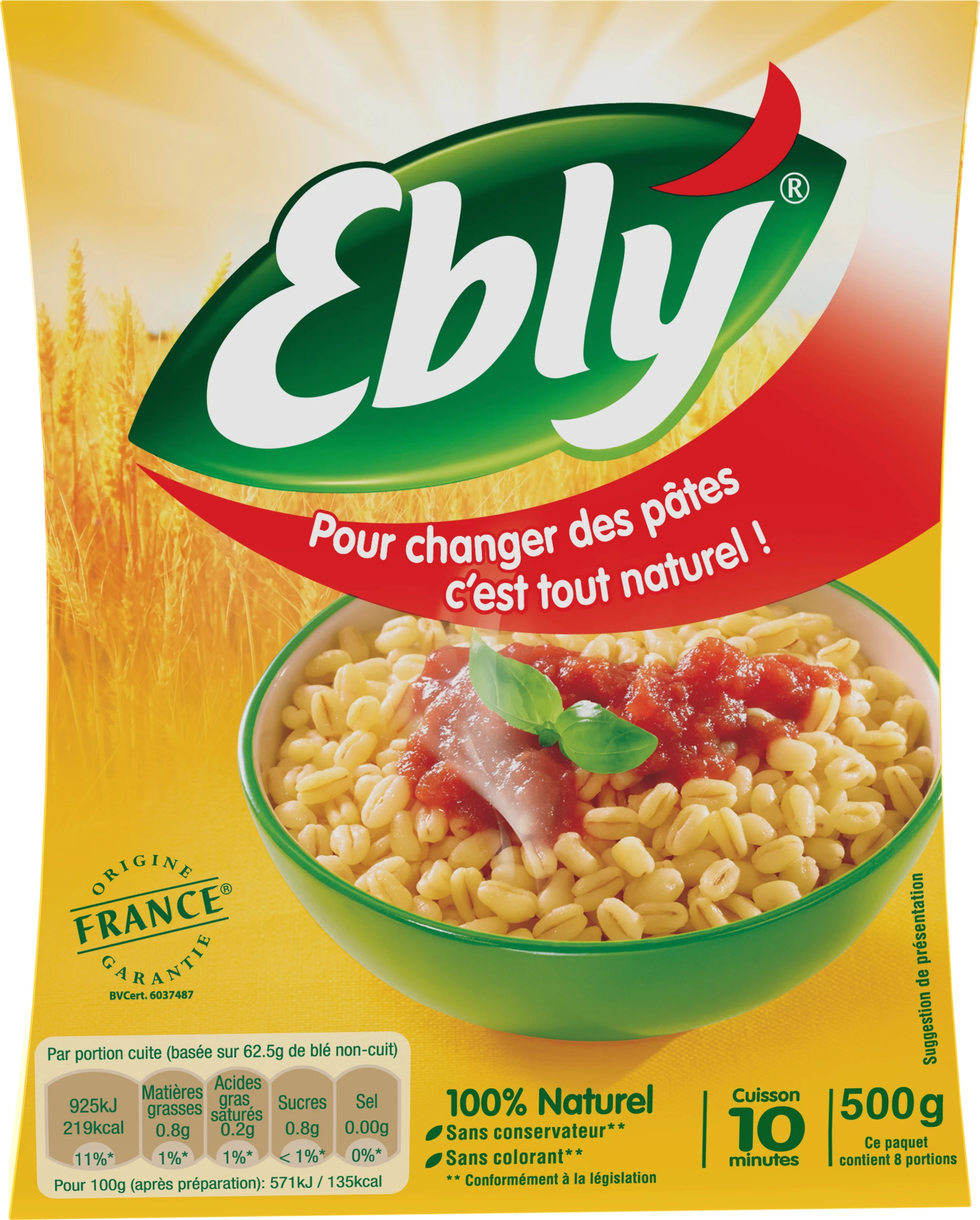 普通小麦 500g -  EBLY