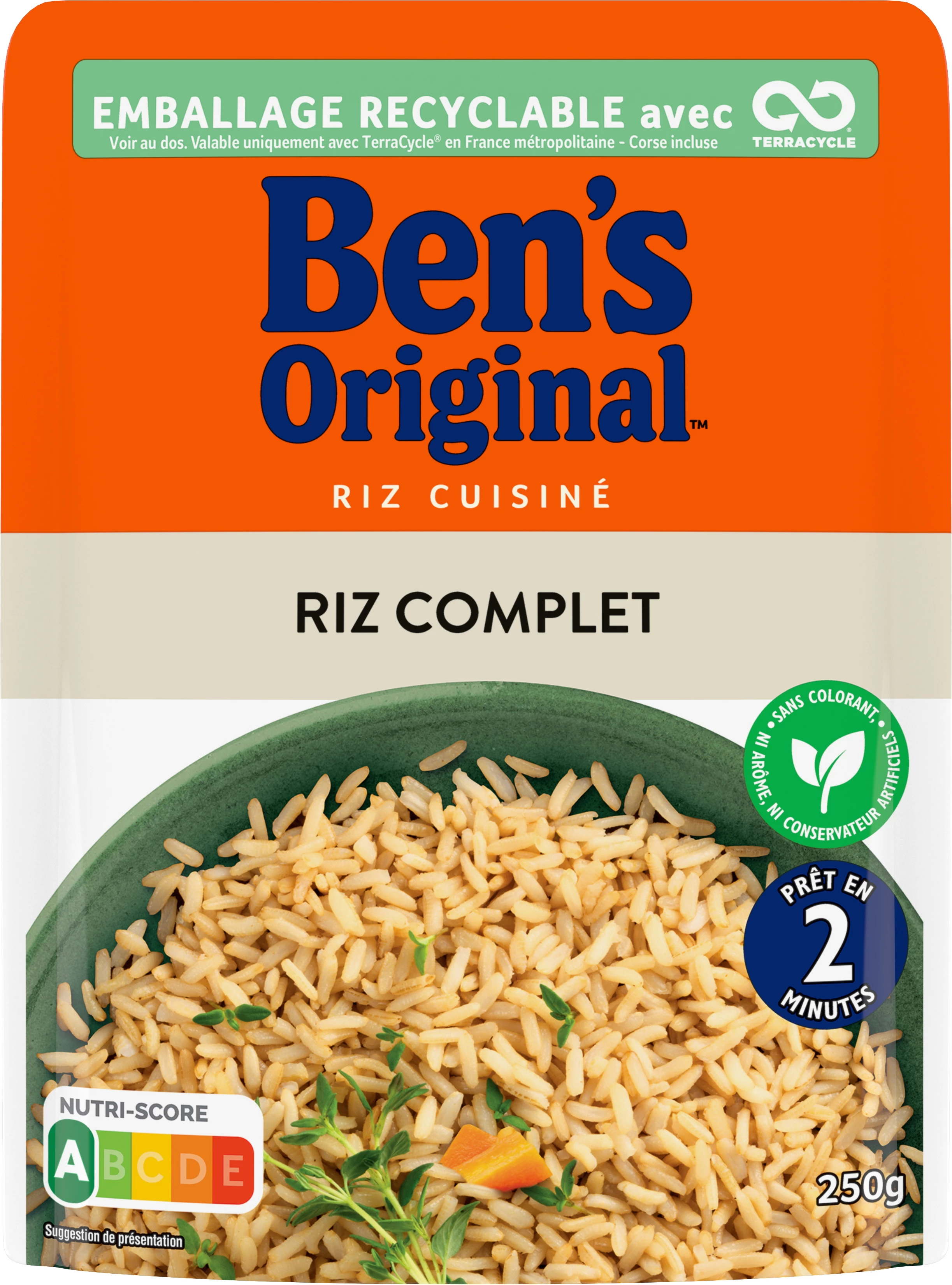 Riz M O Complet 2mn 250g