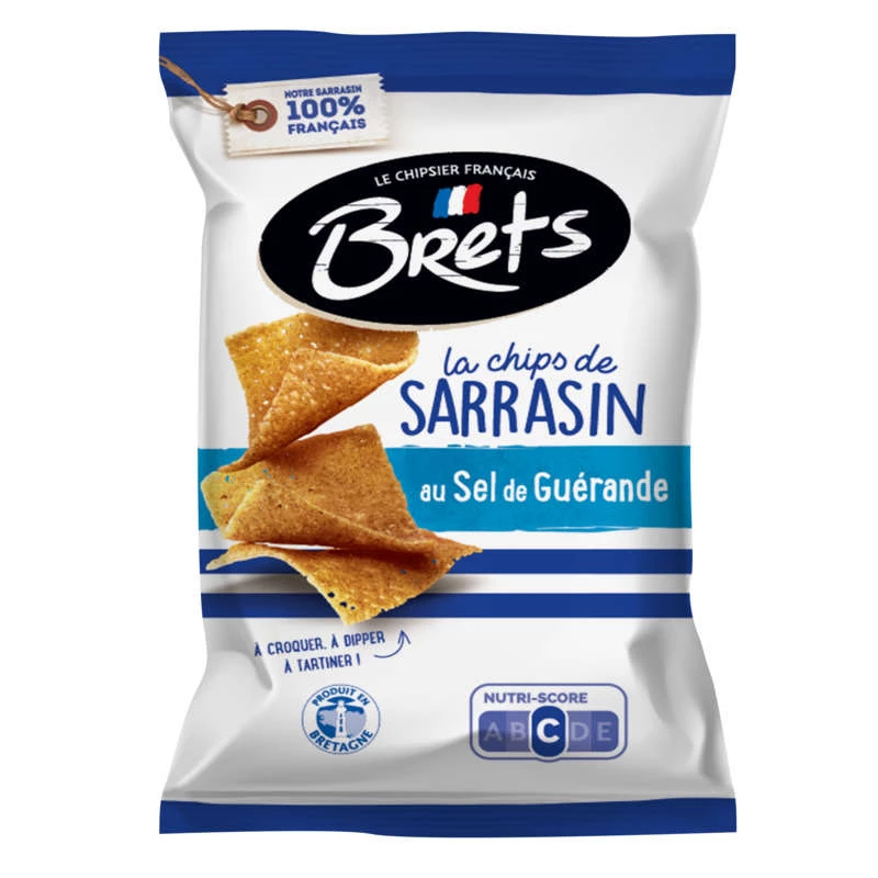 Chips Sarrasin Natuur, 120g - BRET'S