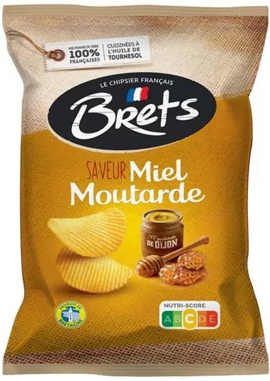 Chips Miel Moutarde 125g - BRET'S