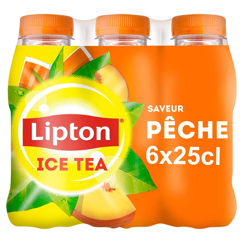 Холодный чай Lipton Peche Pet 6x25c