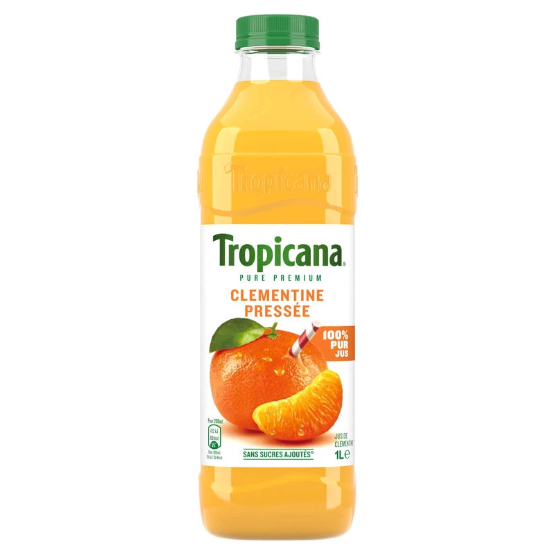 Pure pressed clementine juice 1L - TROPICANA