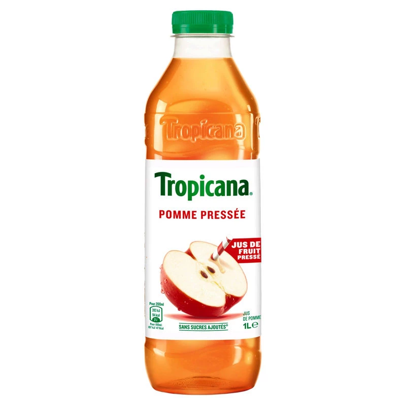 压榨苹果汁 1L - TROPICANA