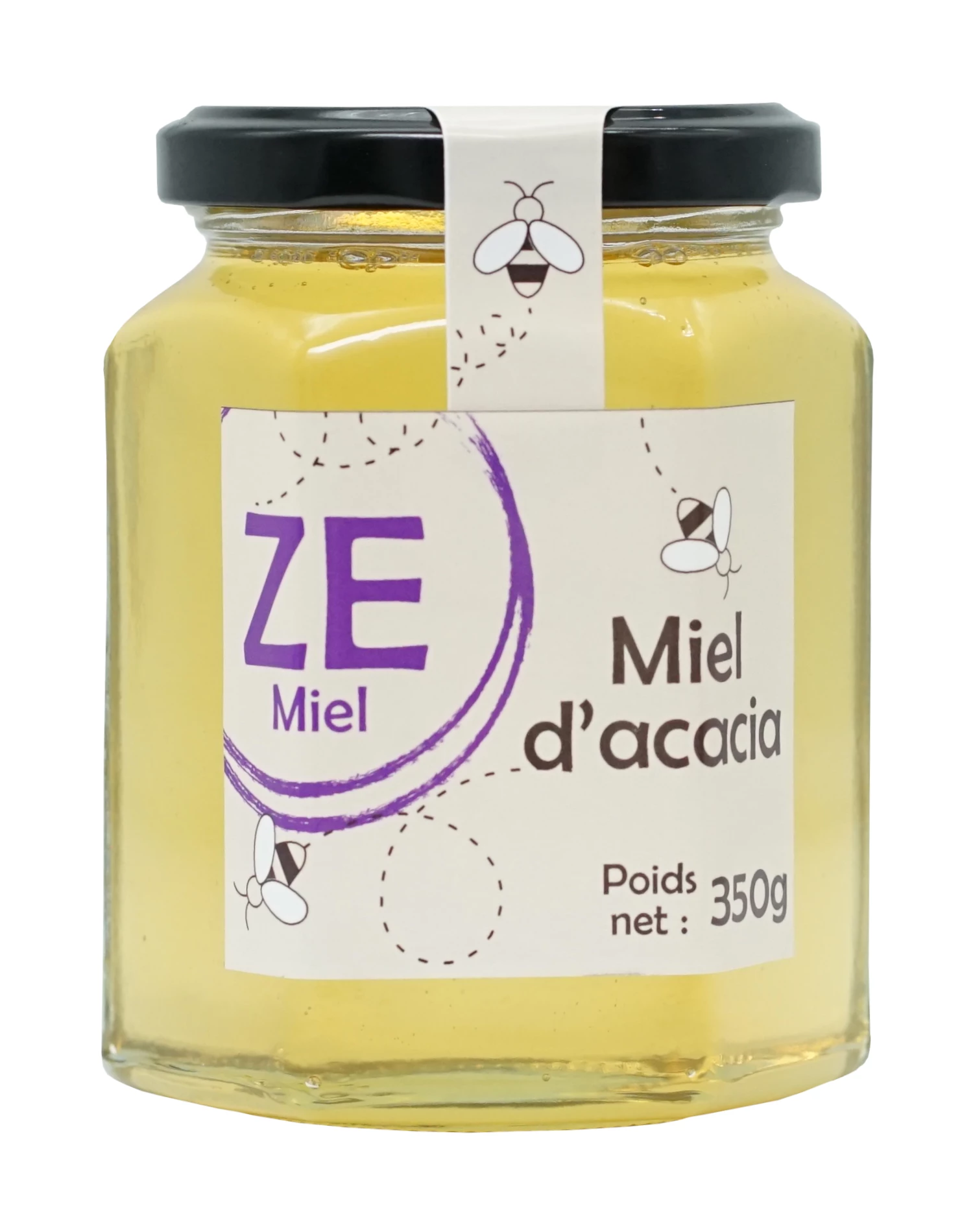 Miele di acacia biologico 350g - DAL MIELE