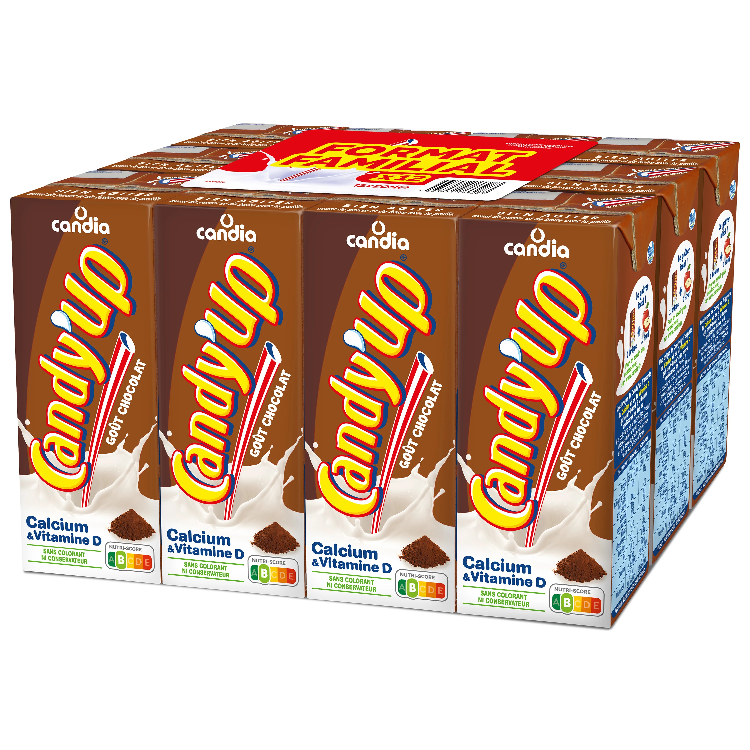 Candy Up Chocolate Bk 12x20cl