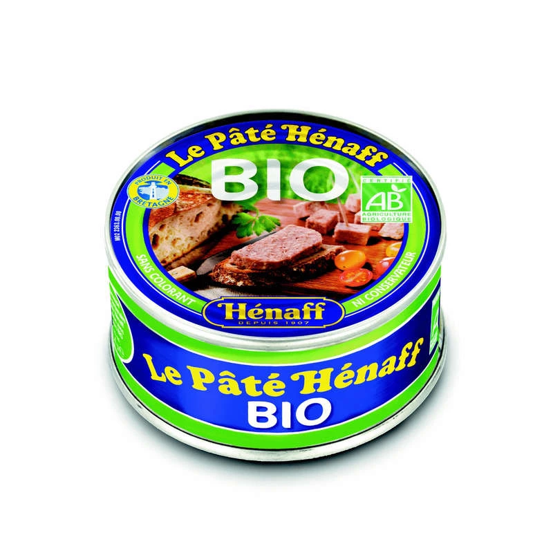 Bio-Schweinefleischpastete 154g - HENAFF
