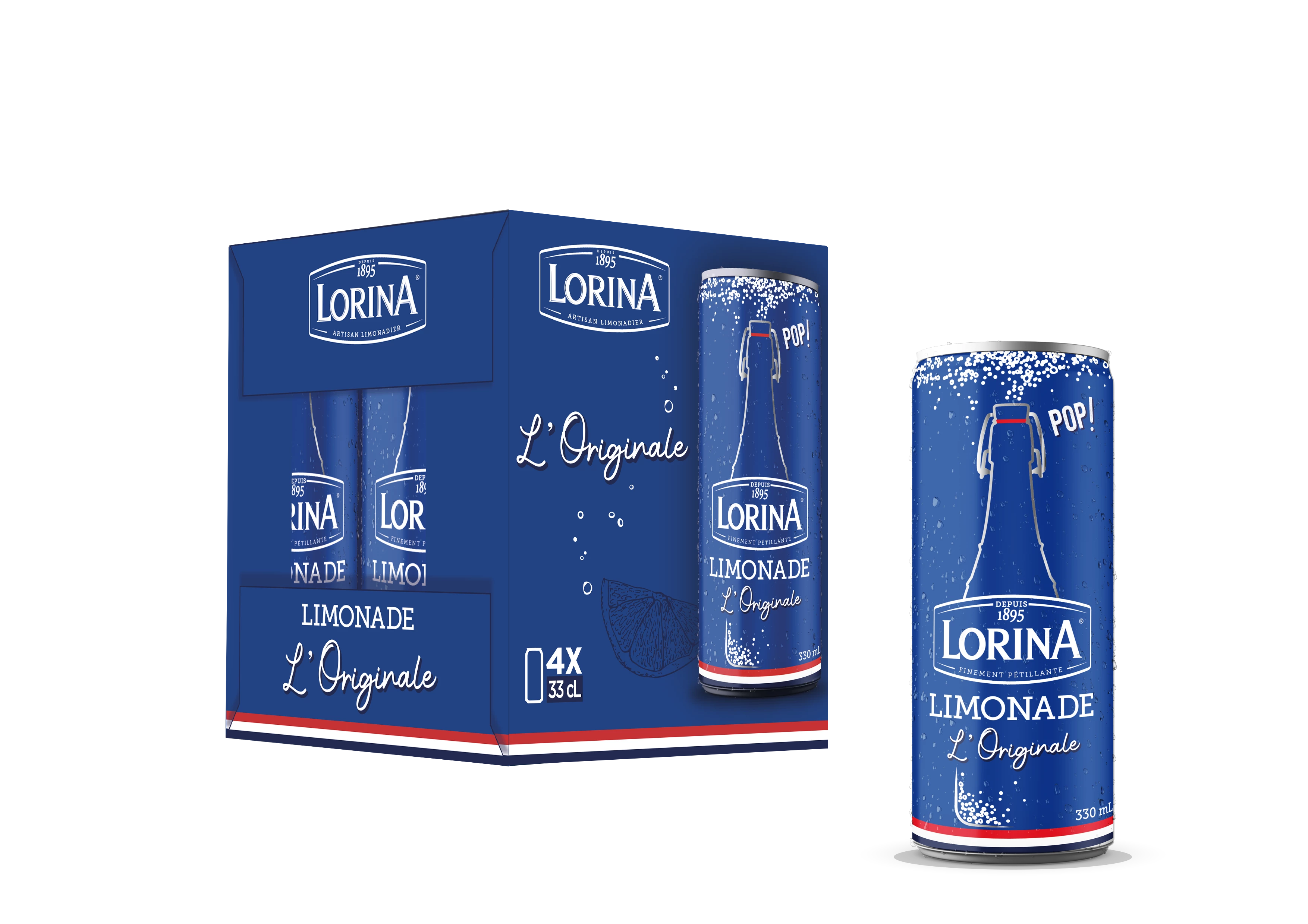 Lorina Limonade 4x33cl