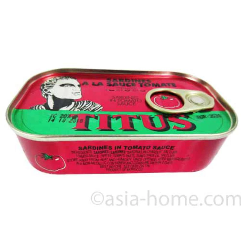 ピリ辛いわしのオイル漬け（16個×3箱×125g） - TITUS