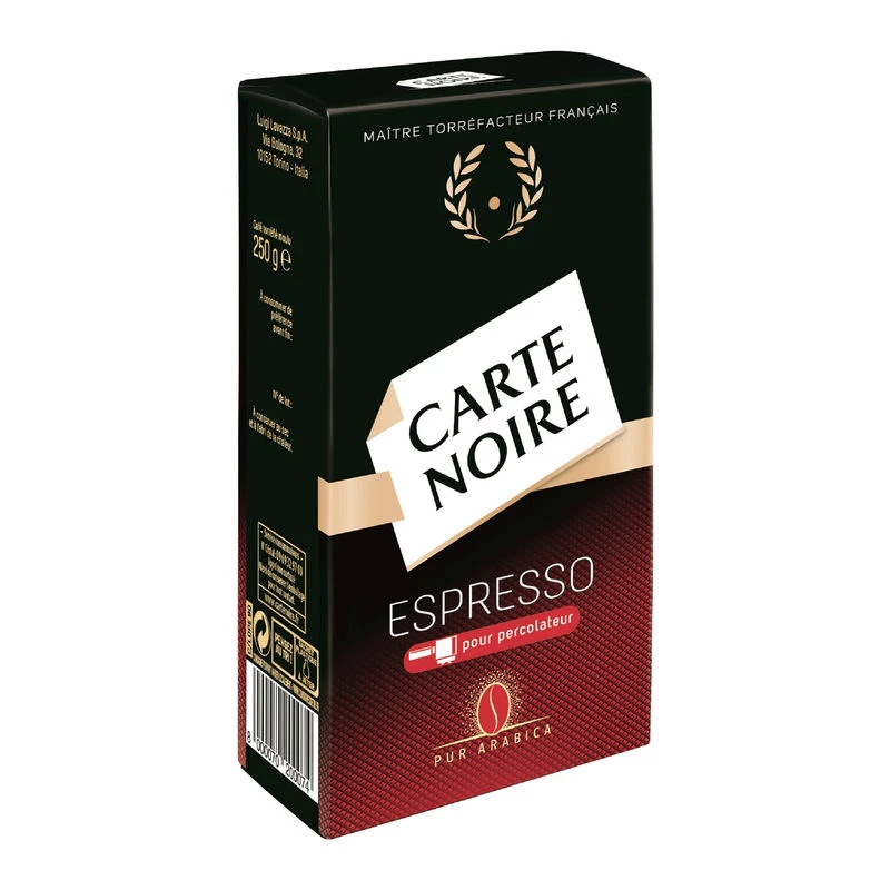 Café moulu espresso n°9 250g - CARTE NOIRE