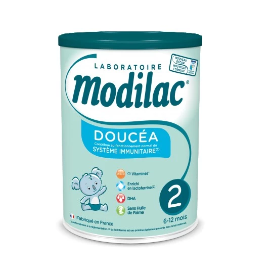 Doucéa 2nd age milk powder 820g - MODILAC