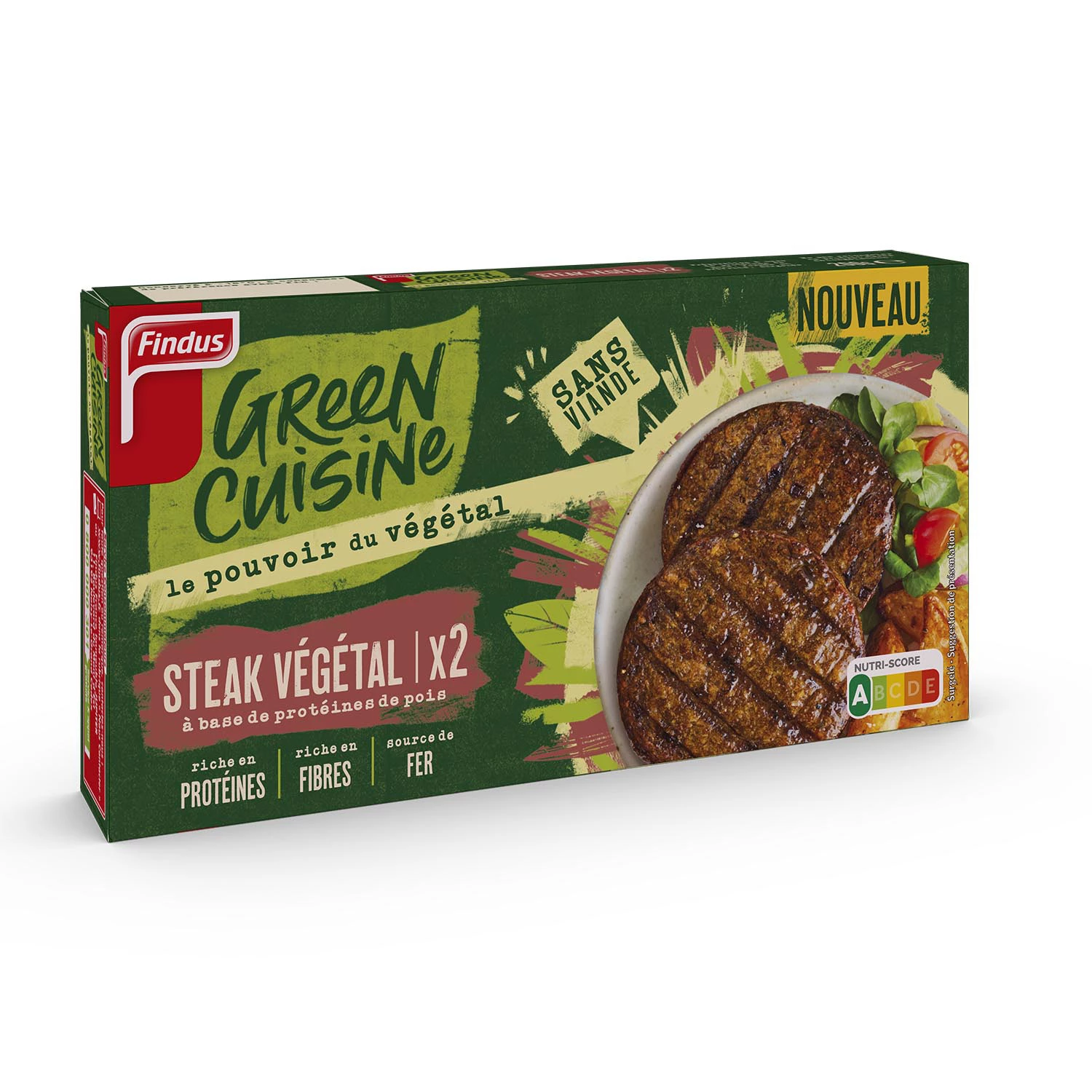 Steak Vegetal Pois 200g