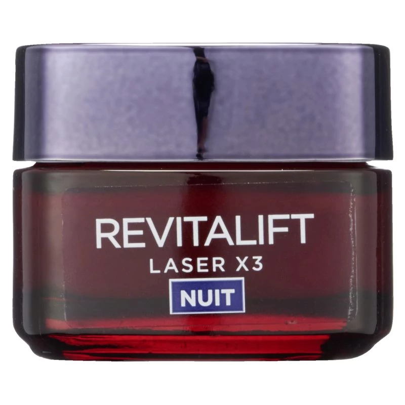 Tratamento reparador noturno antienvelhecimento Revitalift Laser x3, 50ml L'OREAL