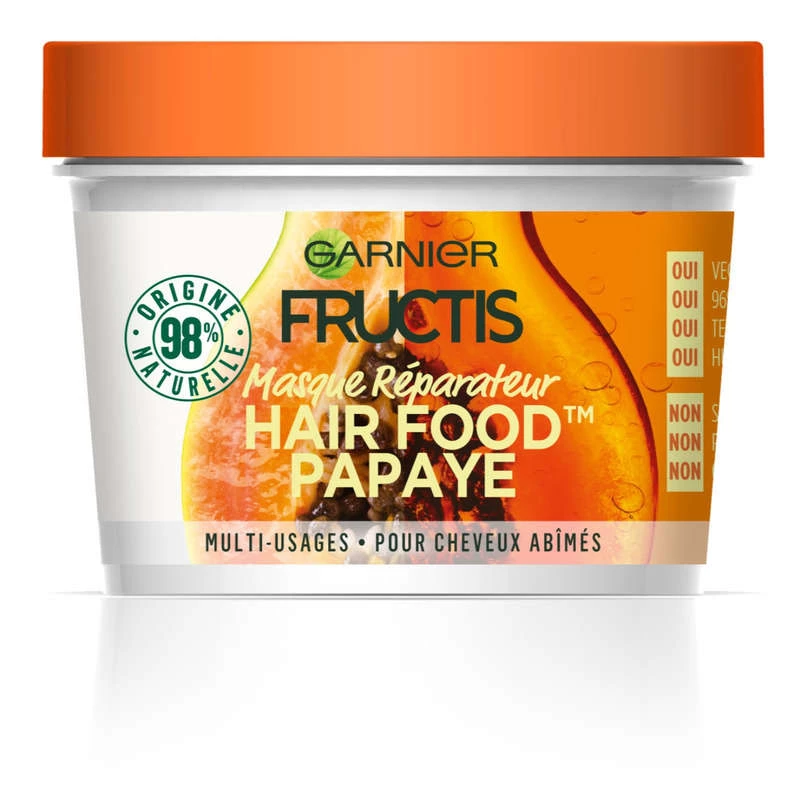 Fructis пищевая восстанавливающая маска для волос 390мл - GARNIER
