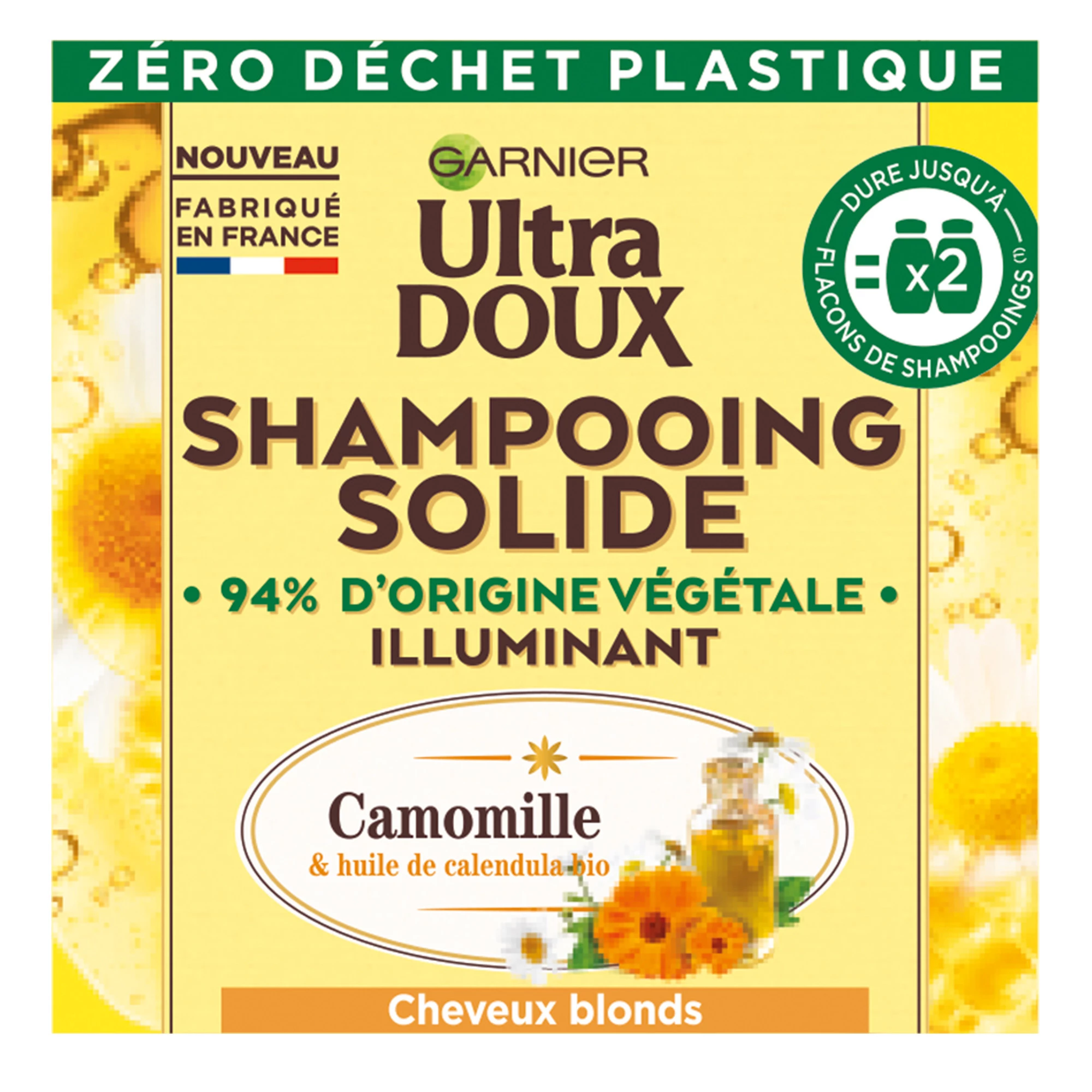 Udx Shp Solide Camomille 60g
