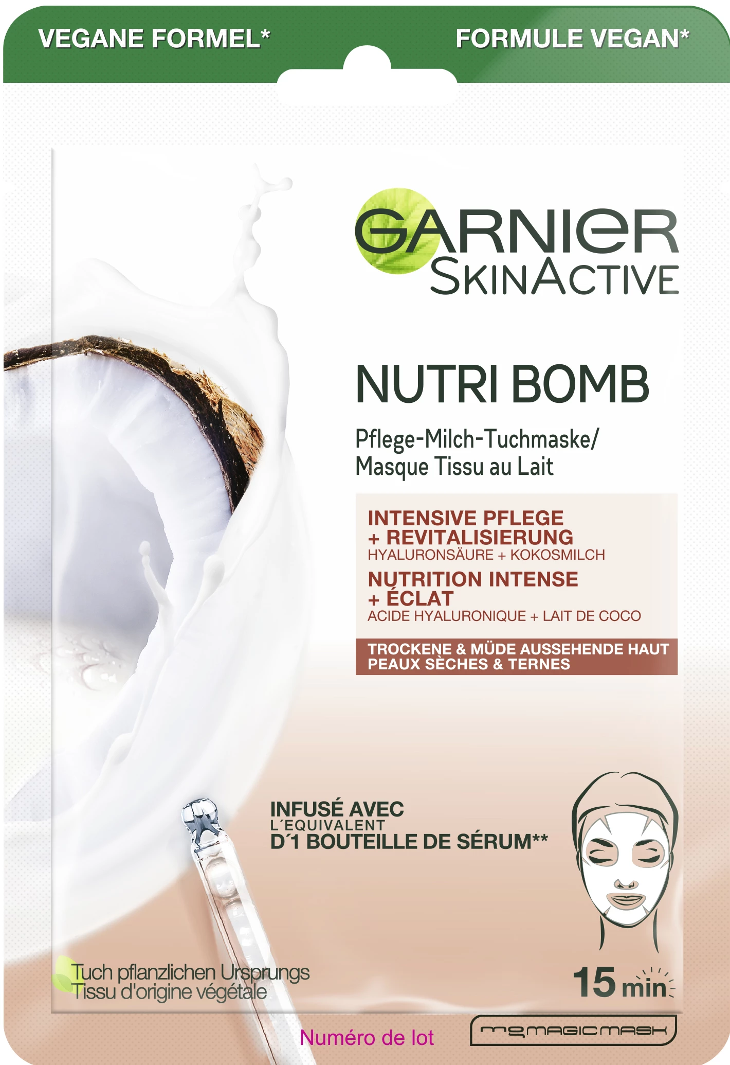 Skinactive Masque Nutribomb Co